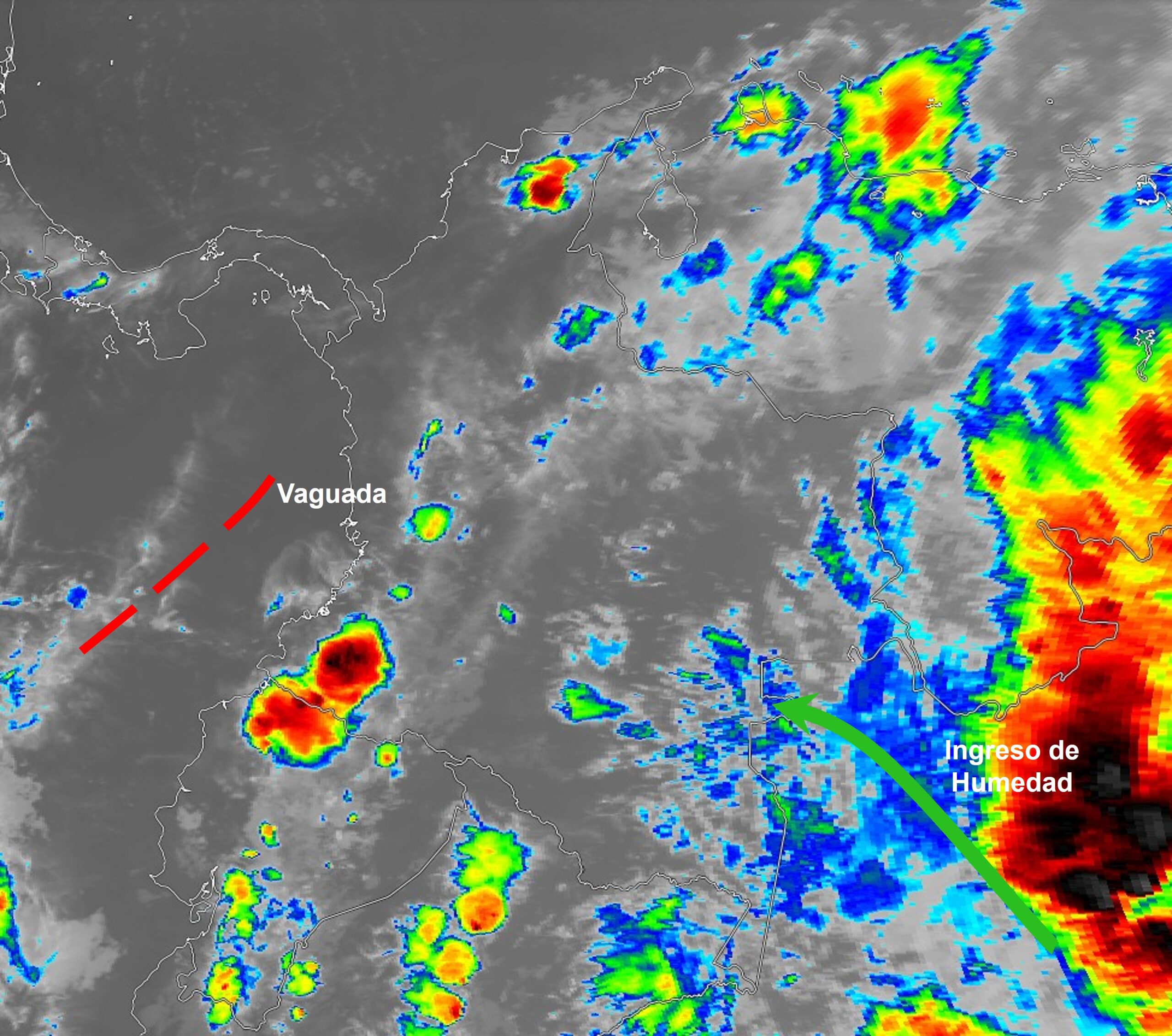 Pronóstico meteorológico Colombia fin de semana 18 y 19 de abril de 2026