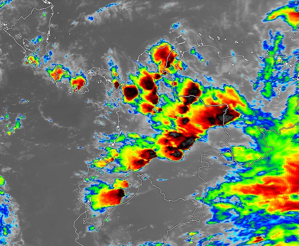 Condiciones nocturnas de Colombia para el 22 de Abril de 2026.