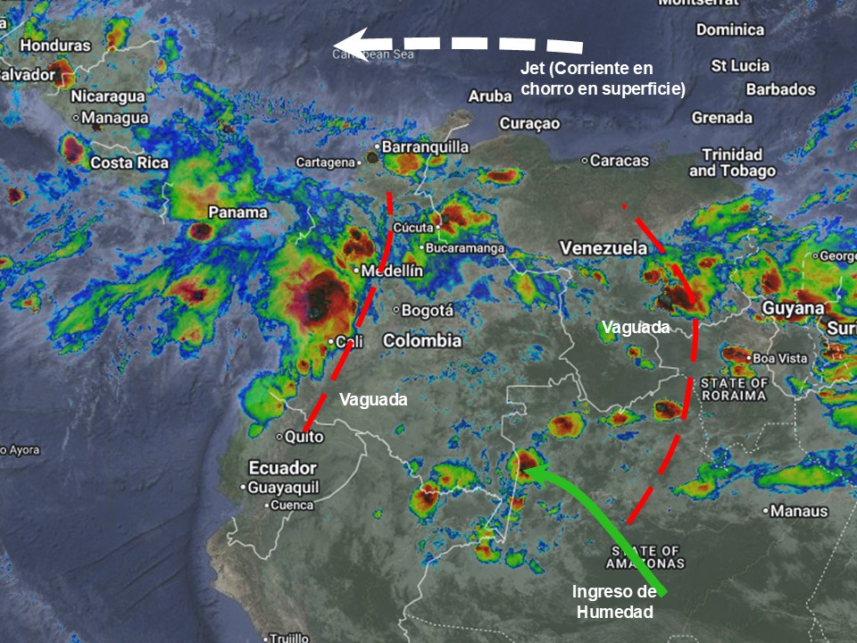 Pronóstico meteorológico Colombia fin de semana 30 y 31 de mayo de 2026.